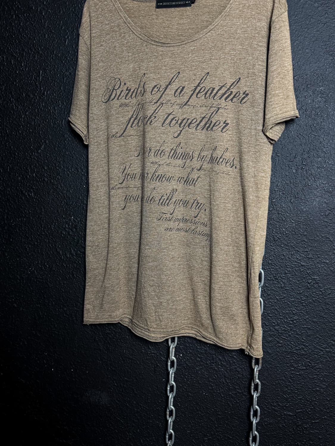 DEFECTTBE STRUCT - T shirt 상품이미지4