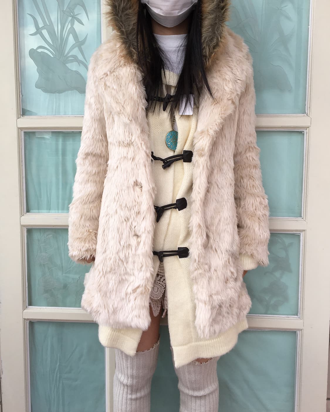 Fake fur coat 상품이미지5