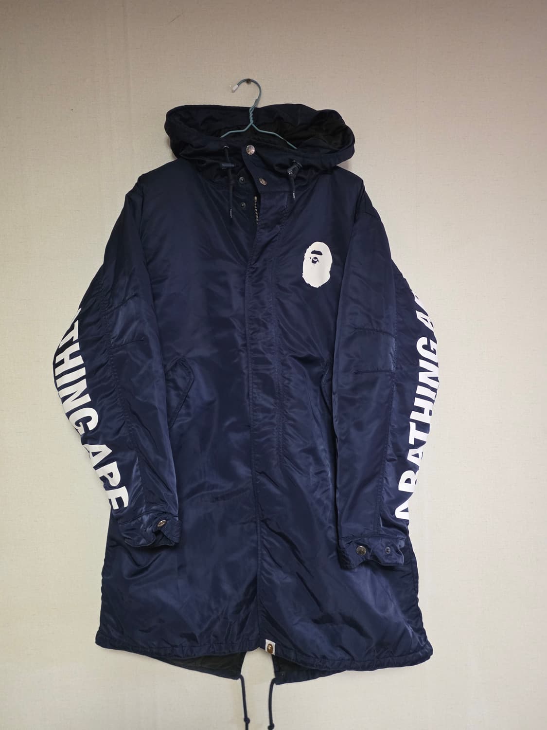 [S] 베이프 맨 헌트 M-65 패디드 자켓 상품이미지1