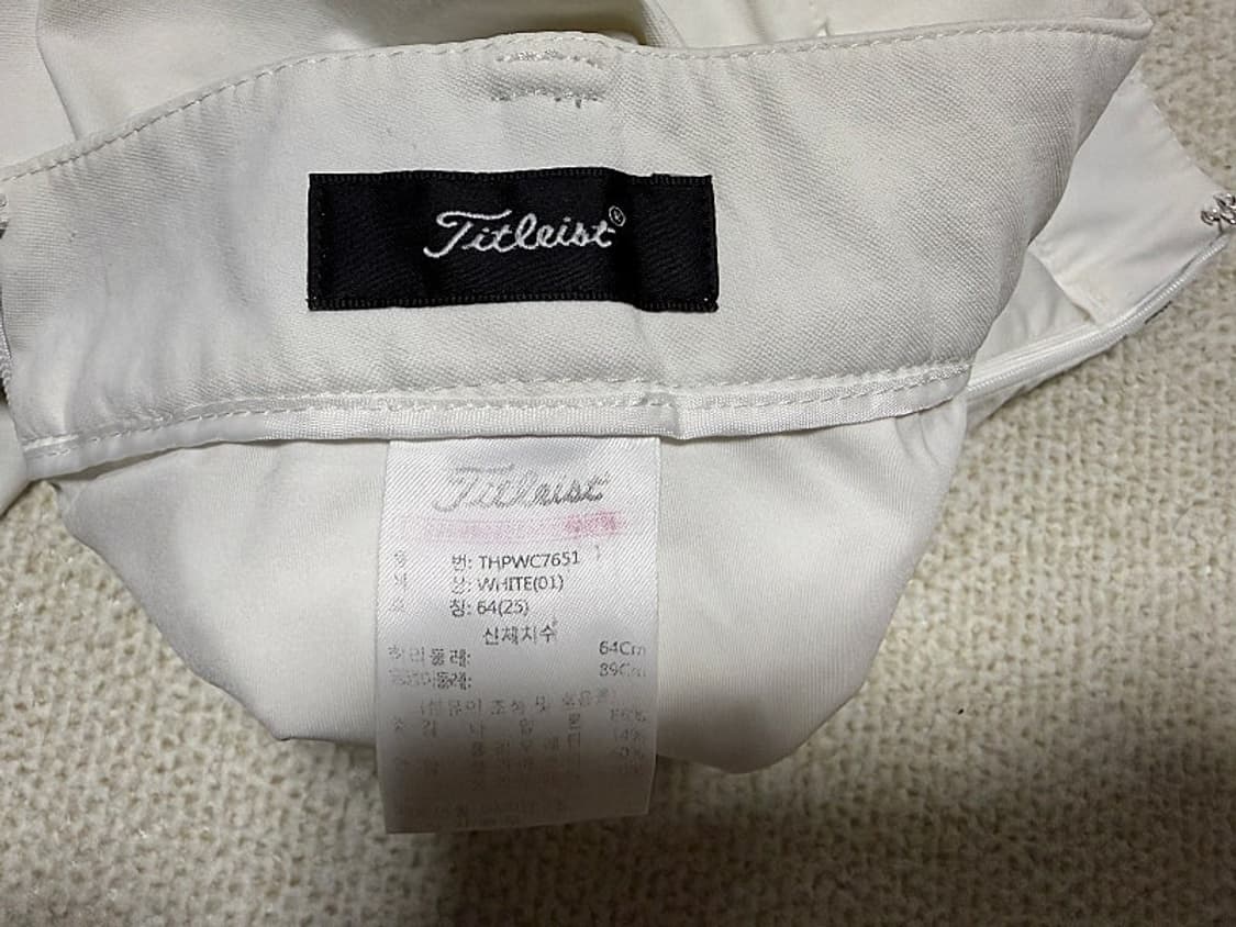 타이틀리스트 골프 스커트 여성용 25인치 상품이미지6