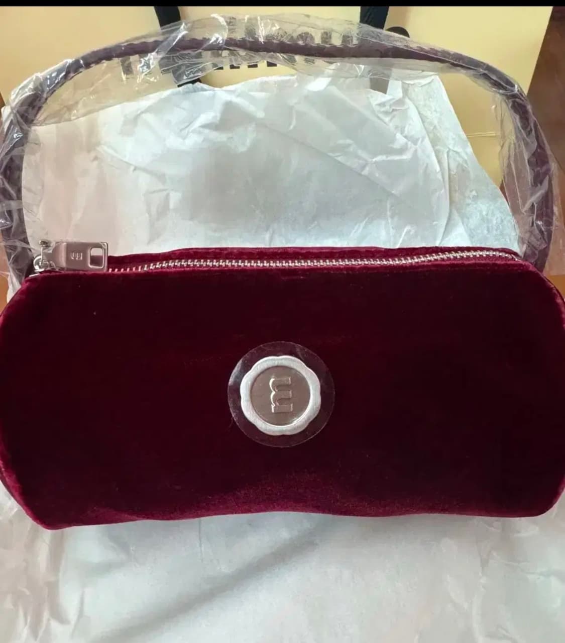 (+손거울)미닛뮤트 클로써클 와인 새상품 상품이미지2