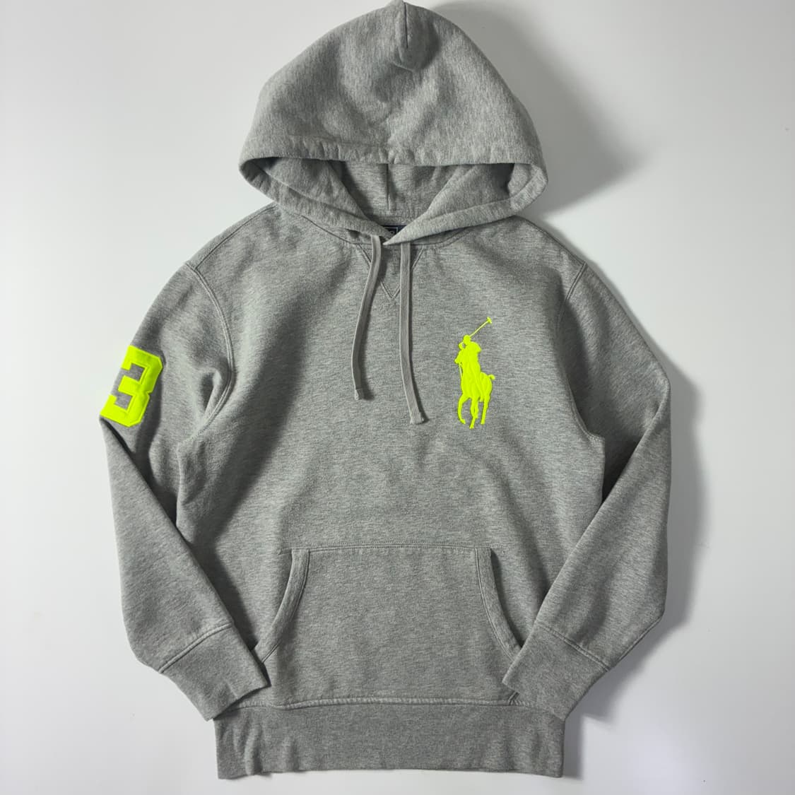 Polo 폴로 랄프로렌 그레이 빅포니 후드티 상품이미지1