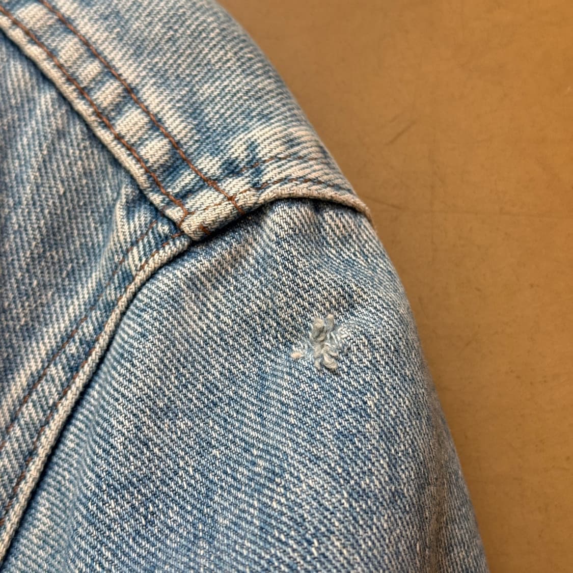 80 ~ 90'S RIVETED LEE 블랭킷 안감 데님자켓 상품이미지10