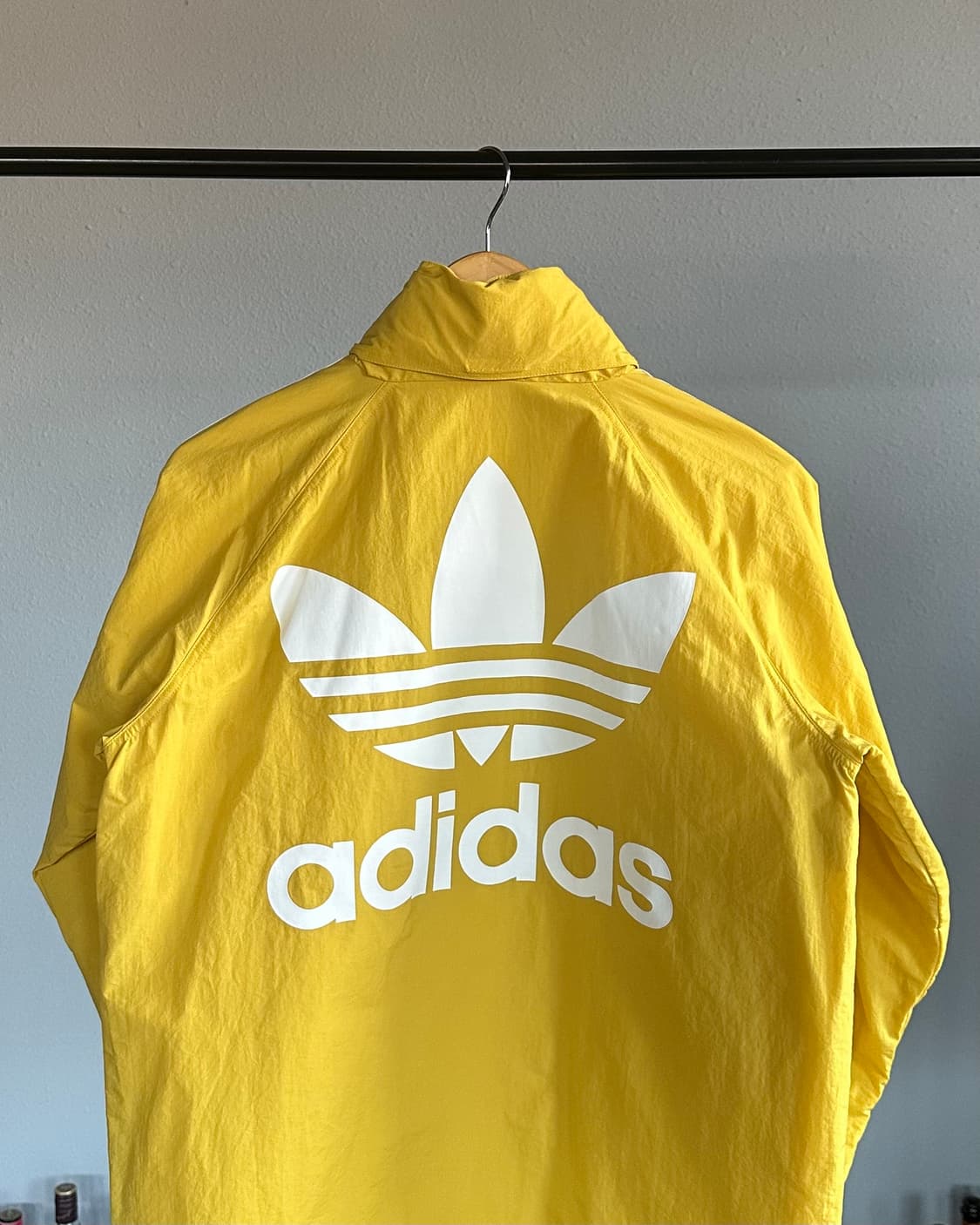 [S]아디다스 트레포일 빅로고 병아리 바람막이 상품이미지4