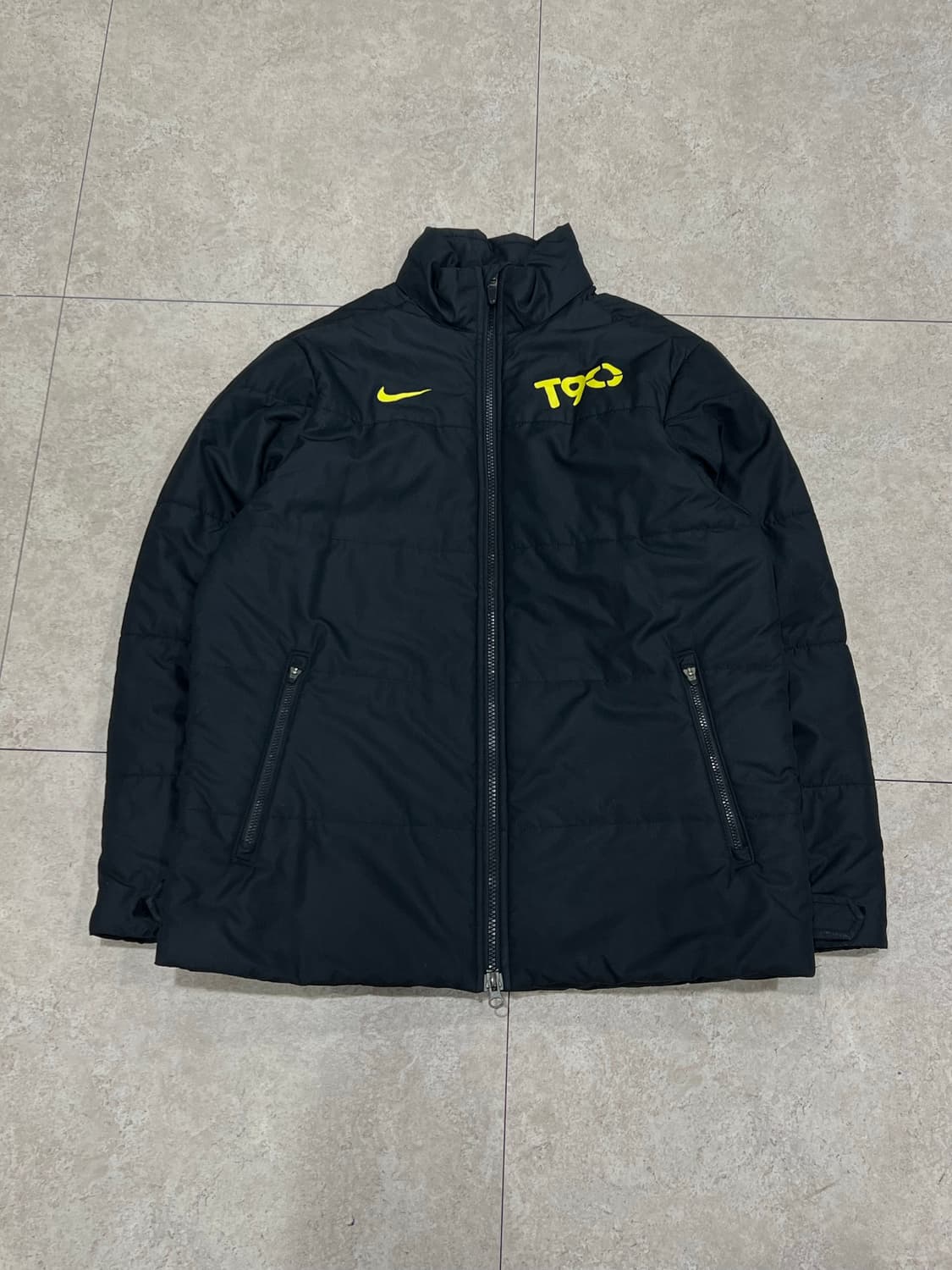 나이키 토탈90 패디드 점퍼 블랙/옐로우 상품이미지2