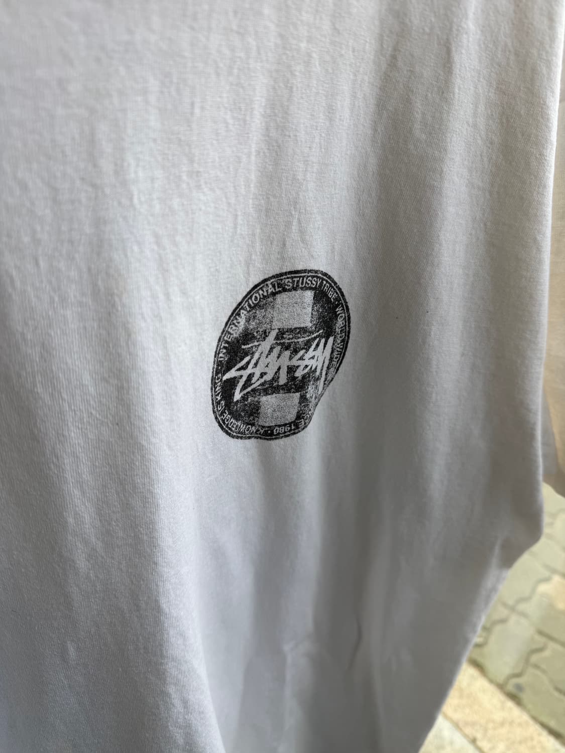 XL/ 스투시 닷 스탬프 반팔 상품이미지5