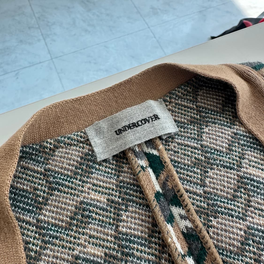 언더커버 FXXK 자카드 가디건 2사이즈 (95 M) 상품이미지3