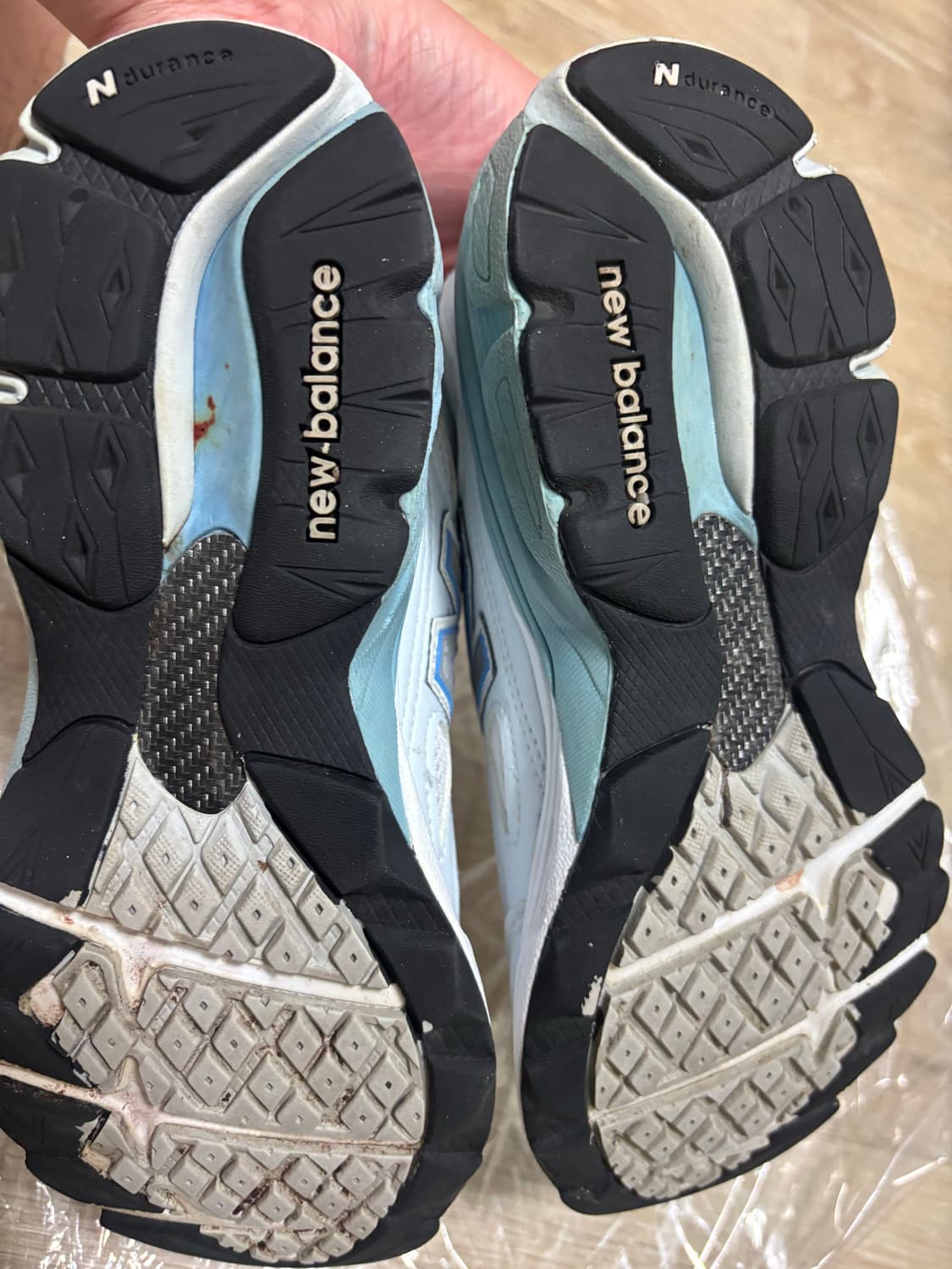 뉴발란스 990v3 화이트 블루 220 상품이미지6