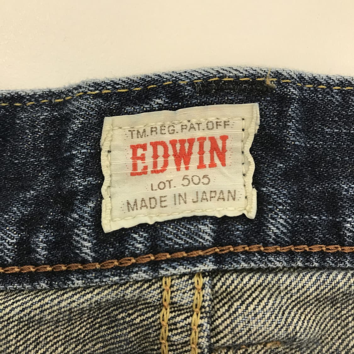 에드윈 EDWIN 505X 재팬 청바지 [33x33] 상품이미지5