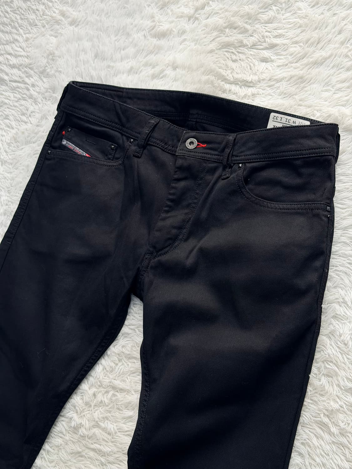 디젤 THANAZ-ZIP 블랙진 W31 L32 상품이미지3