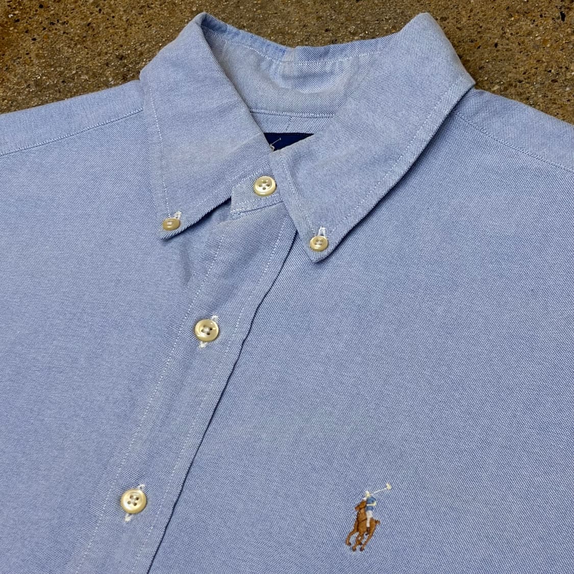 새상품급 90s 미국 빈티지 폴로랄프로렌 옥스포드 긴팔 셔츠 상품이미지3