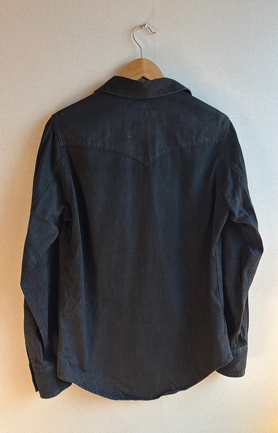 Snap Buttons Coated Western Shirt 상품이미지3