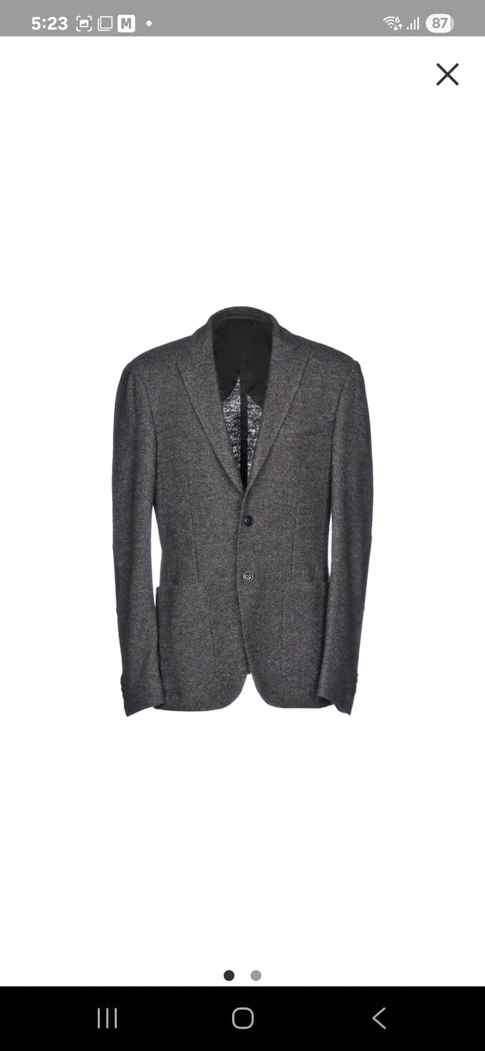 (미사용) Fabio Inghirami 부클 블레이져 54 상품이미지6