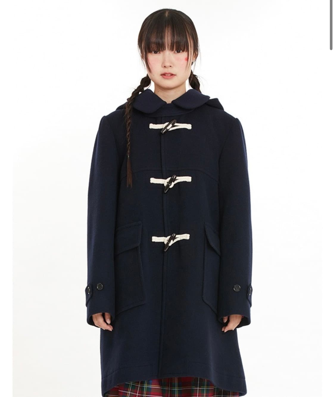 TTEOKBOKKI COAT (NAVY) 상품이미지1