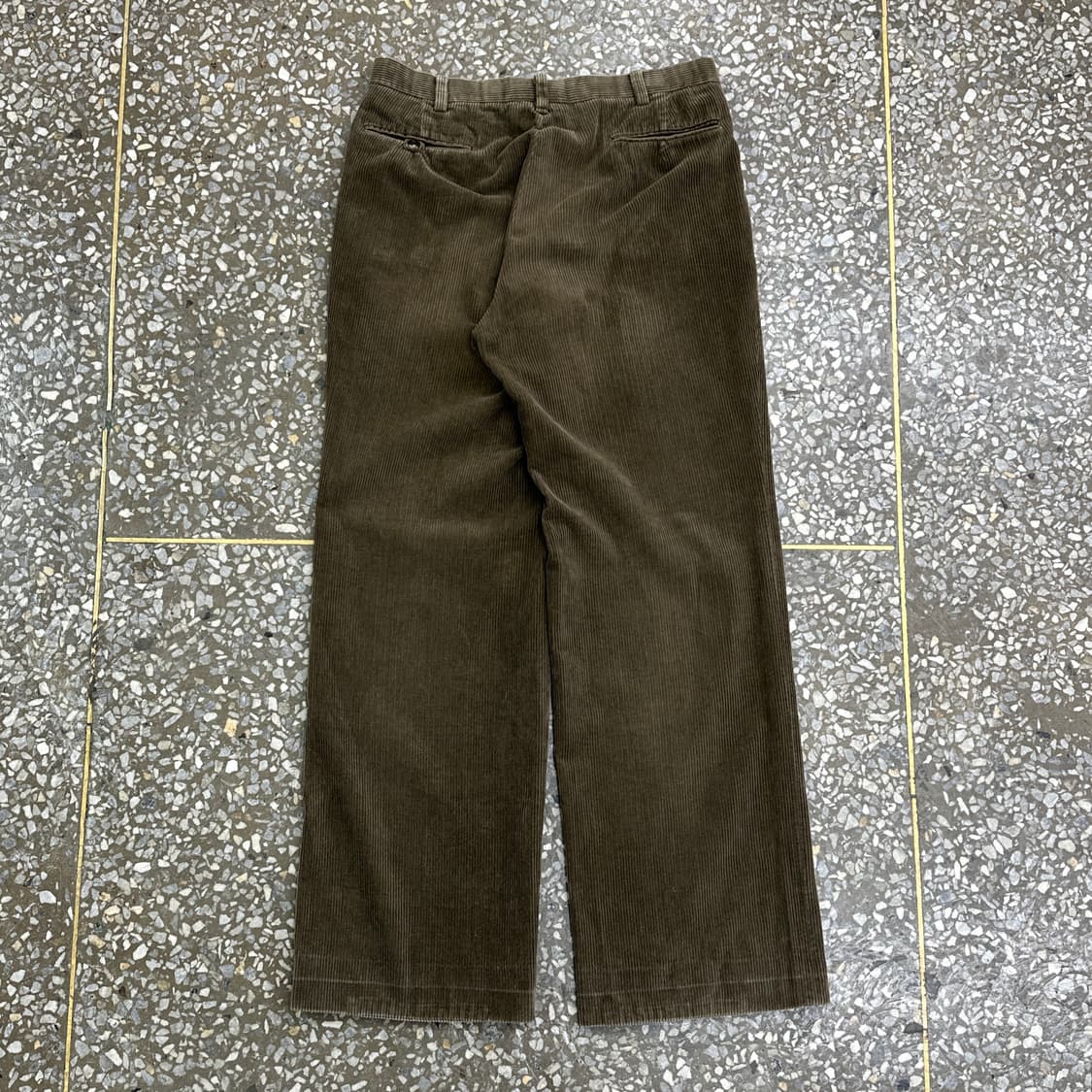 8~90s 일본제 폴로 랄프로렌 투 플릿츠 코듀로이 팬츠 32 상품이미지2