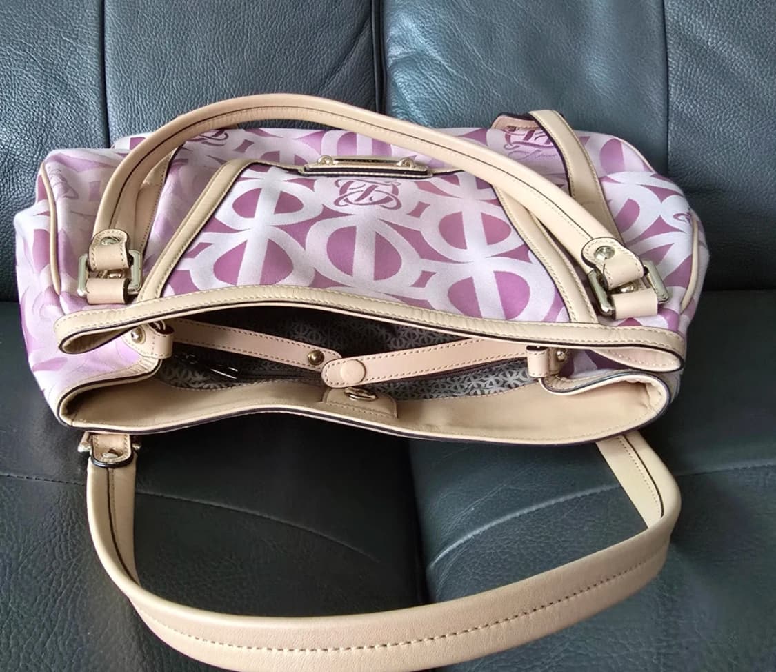 루이까또즈 y2k 갸루 핑크 토트백 상품이미지4