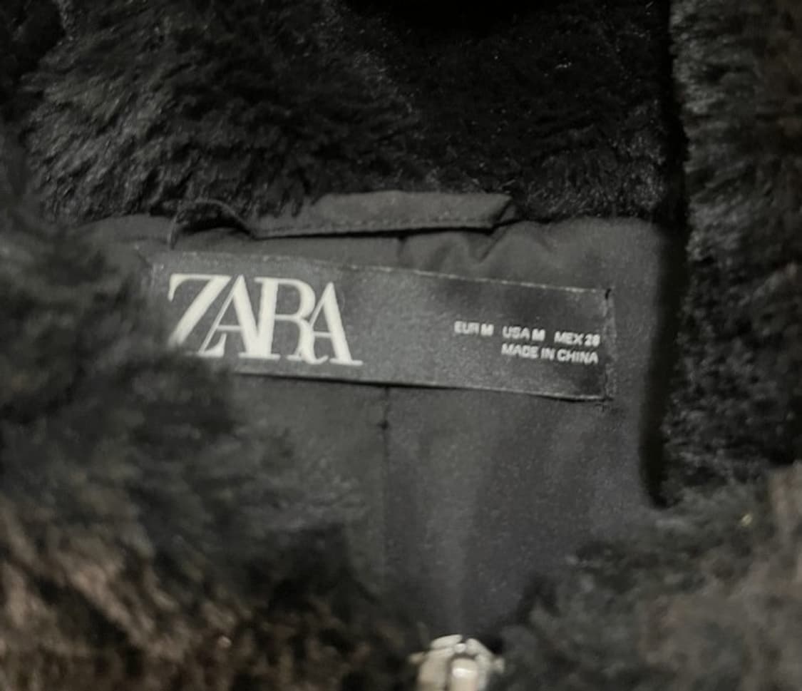 자라 후드 퍼 여자 자켓 100~105 상품이미지3