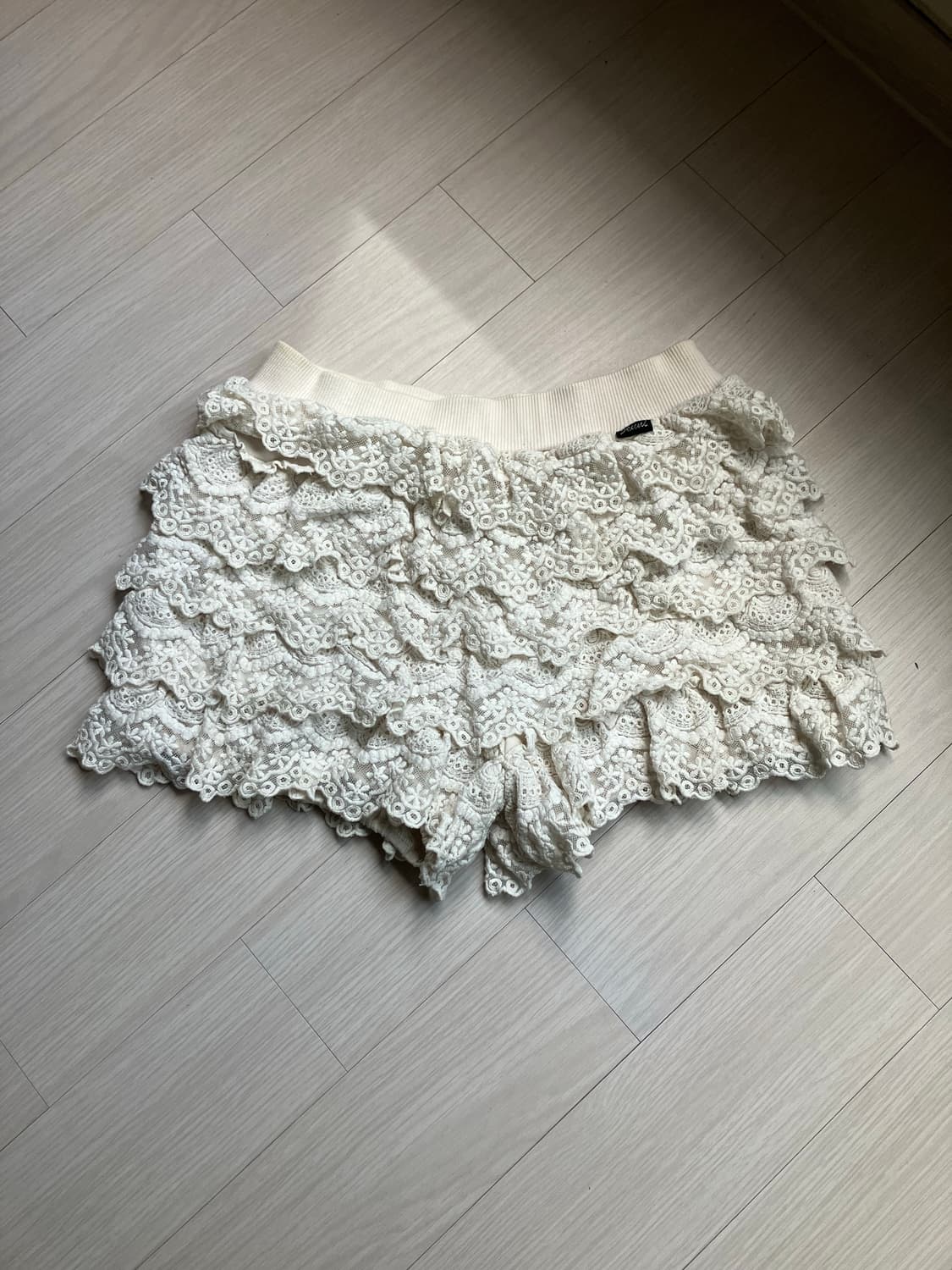 Japanese vtg 프릴 숏츠 상품이미지1