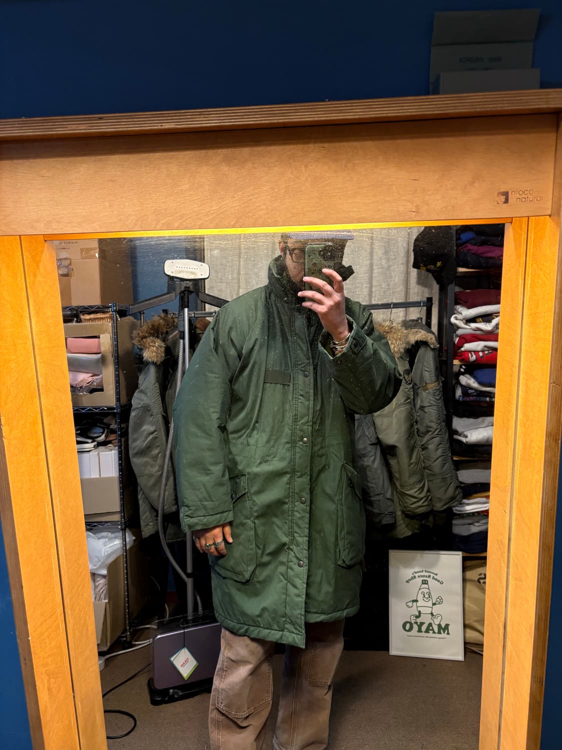 90’s SWEDISH ARMY M-90 PARKA !!  상품이미지10