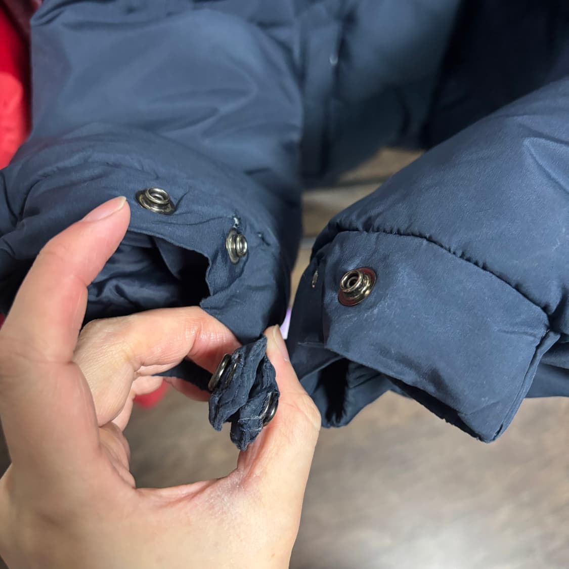 폴로 랄프로렌  빅포니 푸퍼다운 패딩 네이비  상품이미지6