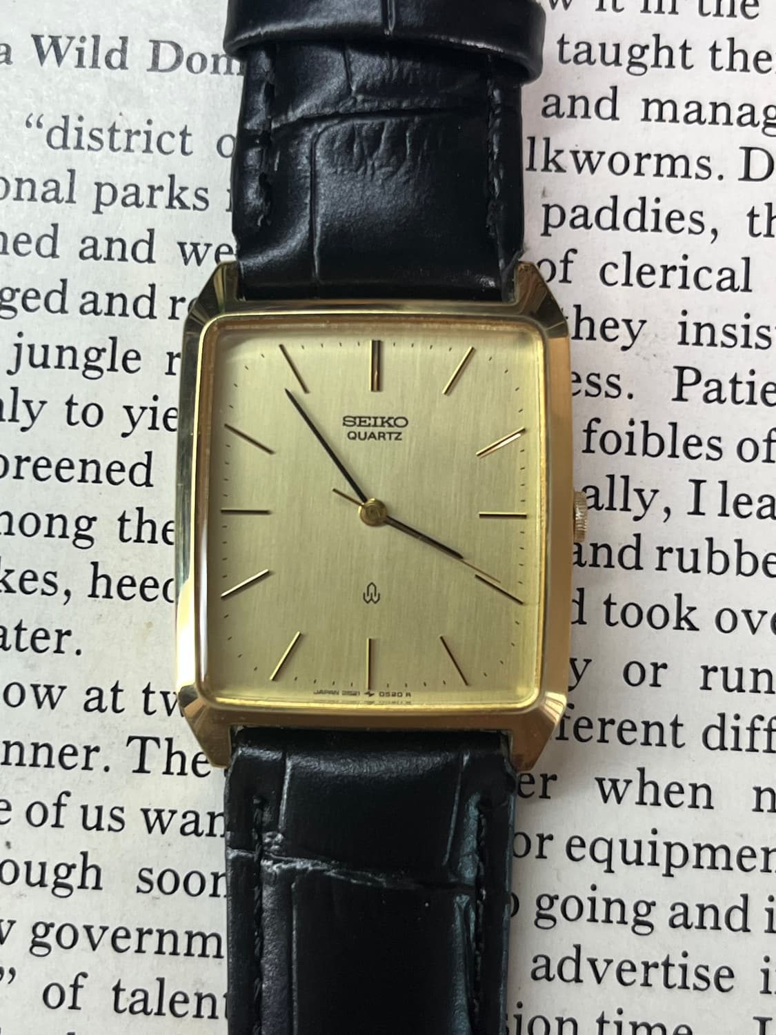 Seiko Vintage Tank (1982s) 상품이미지1