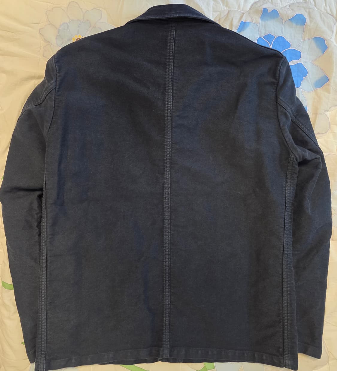 베트라 VETRA 몰스킨 프렌치 워크자켓  블루 (46) 100~105 상품이미지3