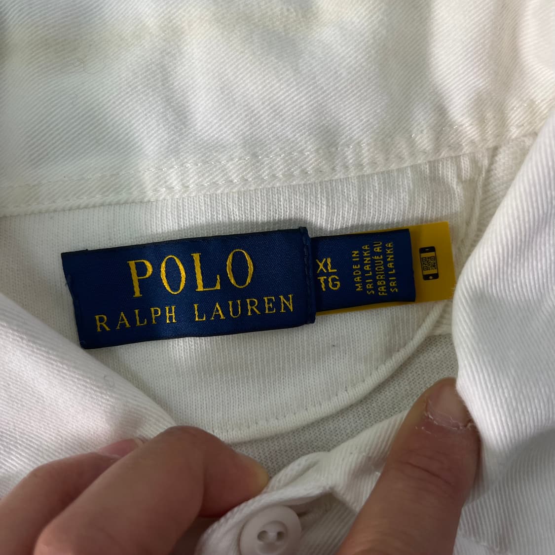 105 폴로랄프로렌 빈티지 엠블럼 럭비티 상품이미지5
