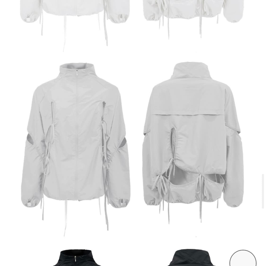 나체 NACHE 컷아웃 윈드브레이켜 CUT-OUT WIND BREAKER 상품이미지1