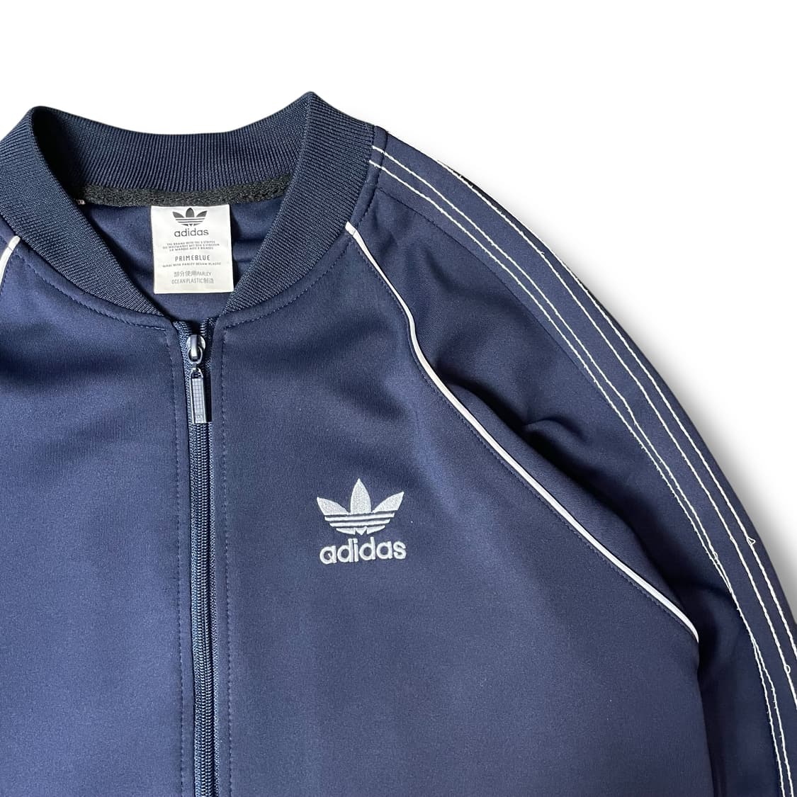 아디다스 네이비 캐주얼 트랙탑 져지 L 상품이미지3