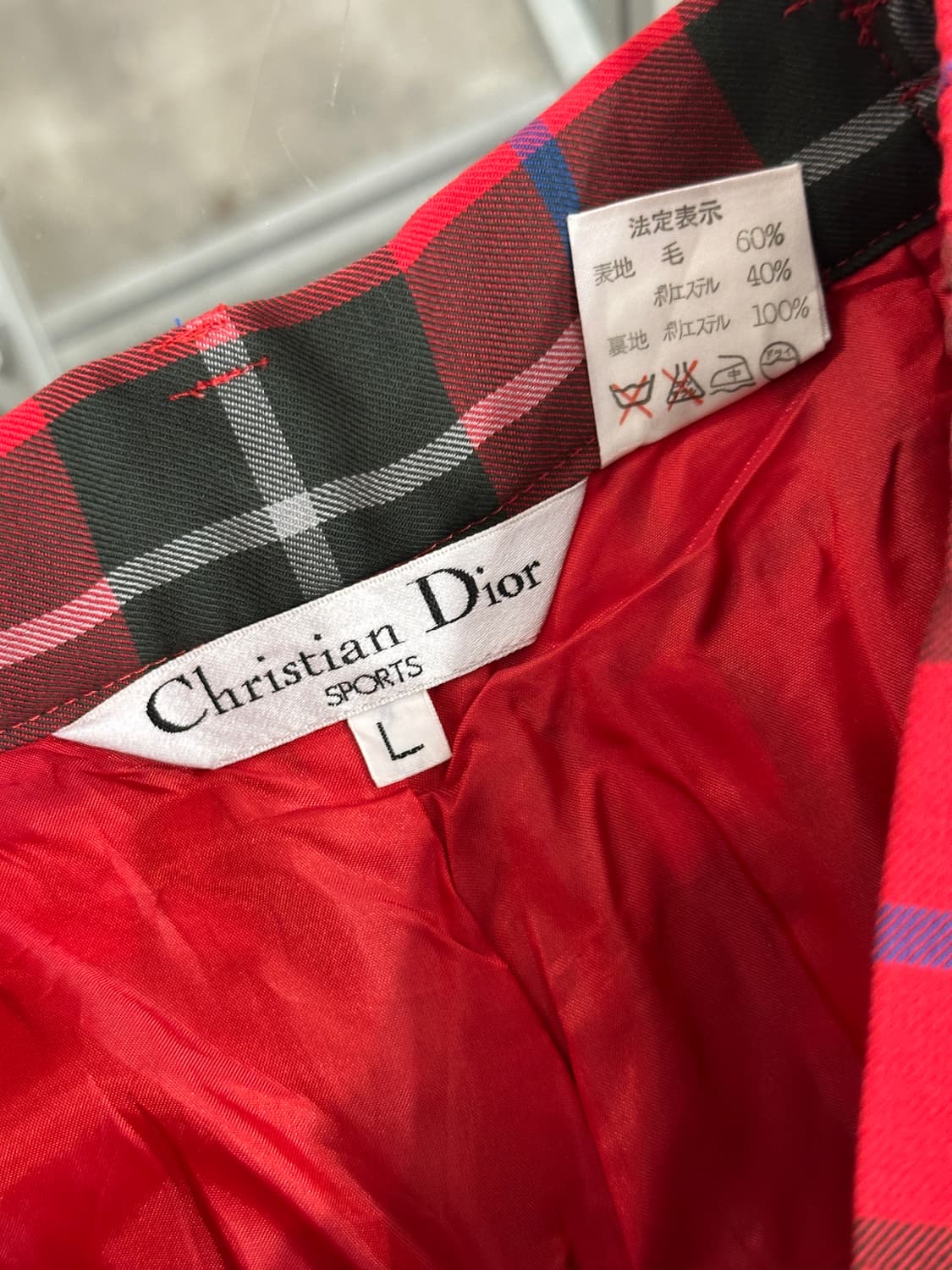 Christian Dior Sports Check Short Pant 상품이미지5
