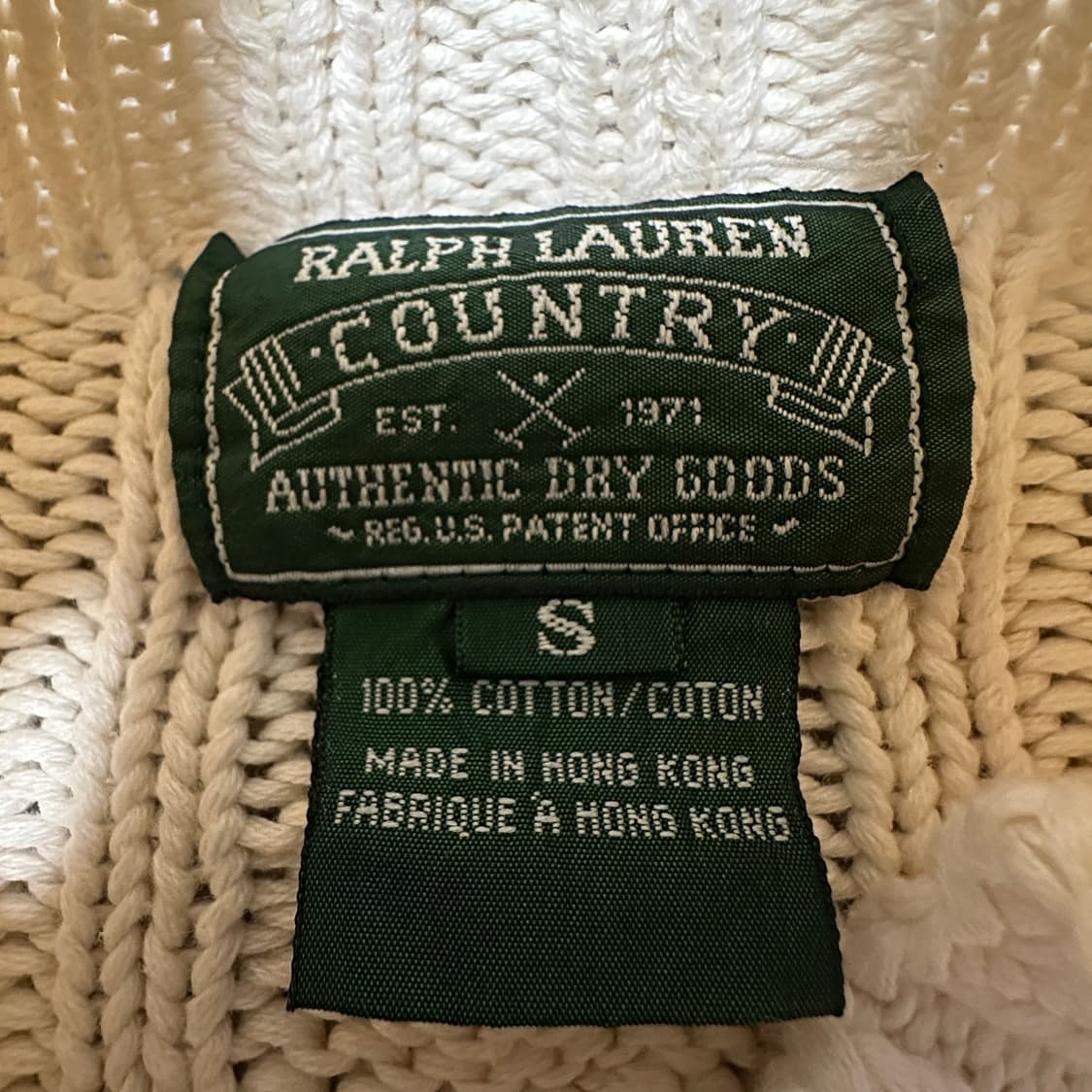 POLO RALPH LAUREN country knit sweater 상품이미지3