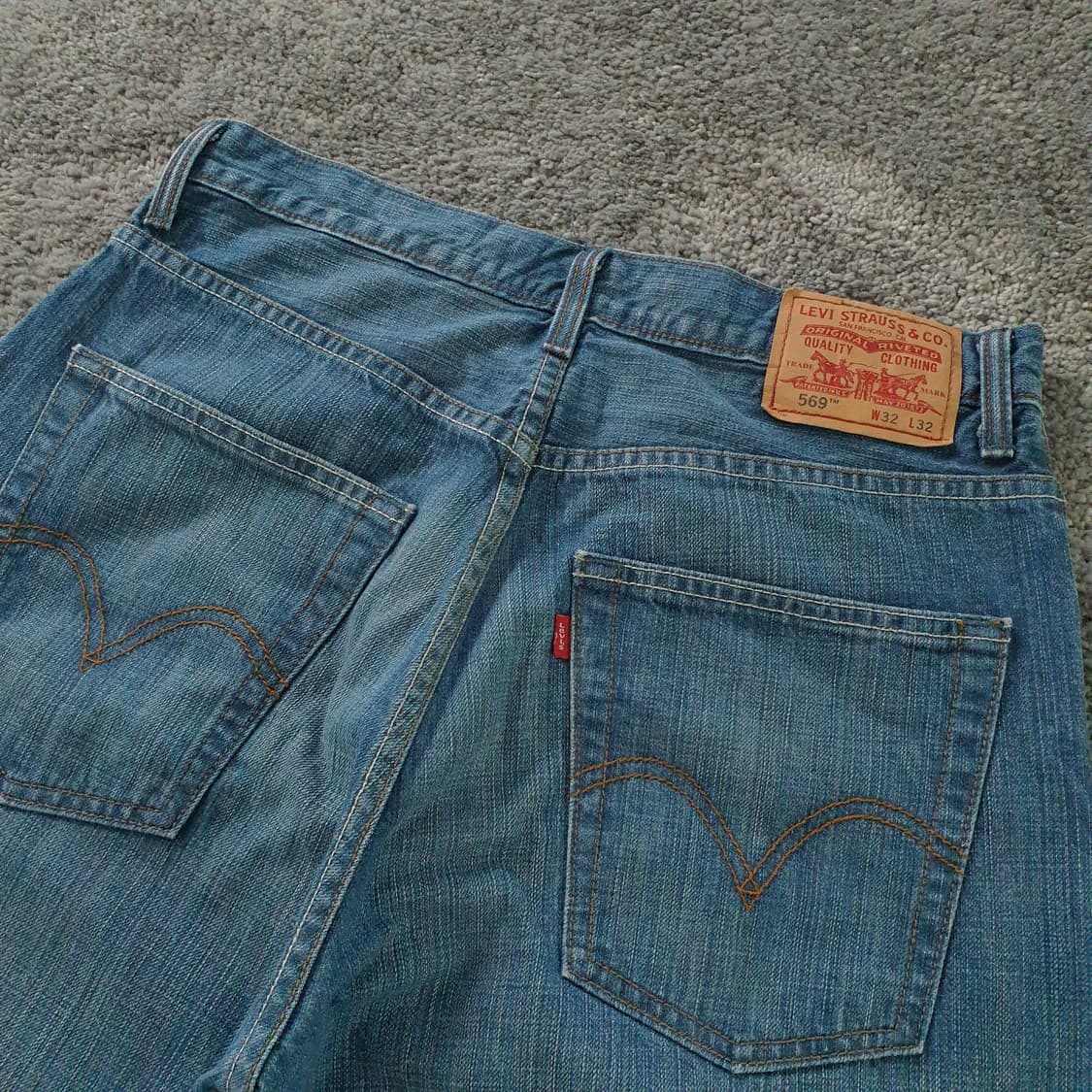 LEVI'S 569 루즈 스트레이트 데님 팬츠 상품이미지6