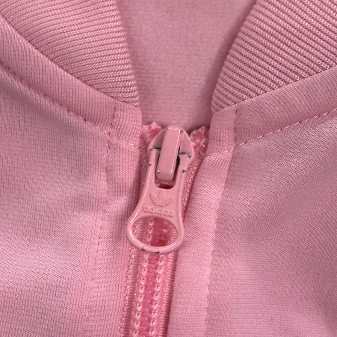 아디다스 연 핑크 슈퍼스타 져지 트랙탑 160 상품이미지8