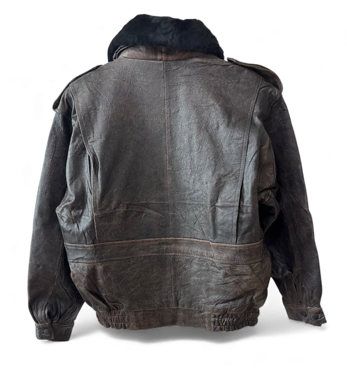 SUB URBAN 재퍄니즈 G-1  양가죽 봄버 자켓 M 상품이미지5