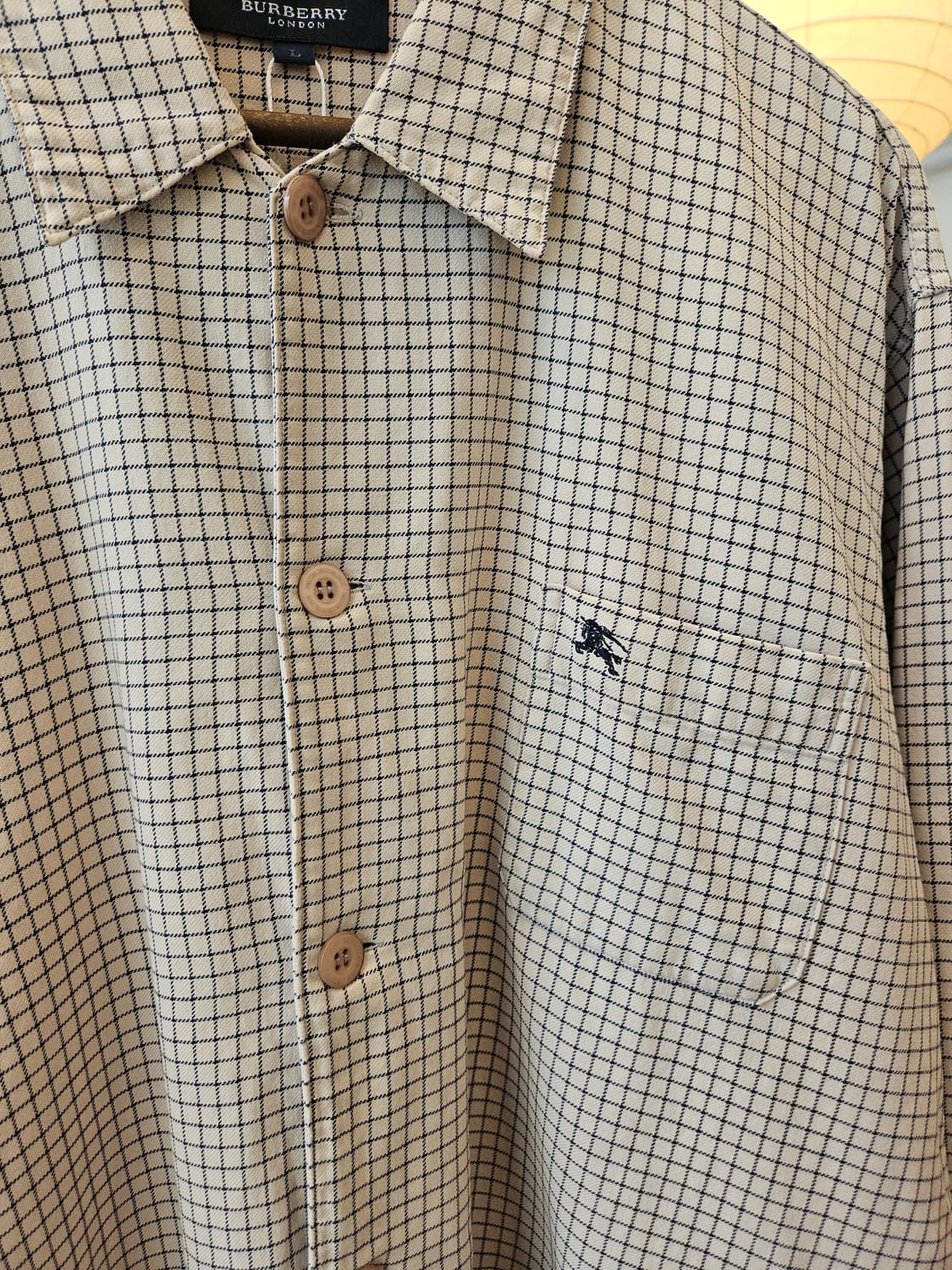 버버리 셔츠형 자켓 상품이미지4