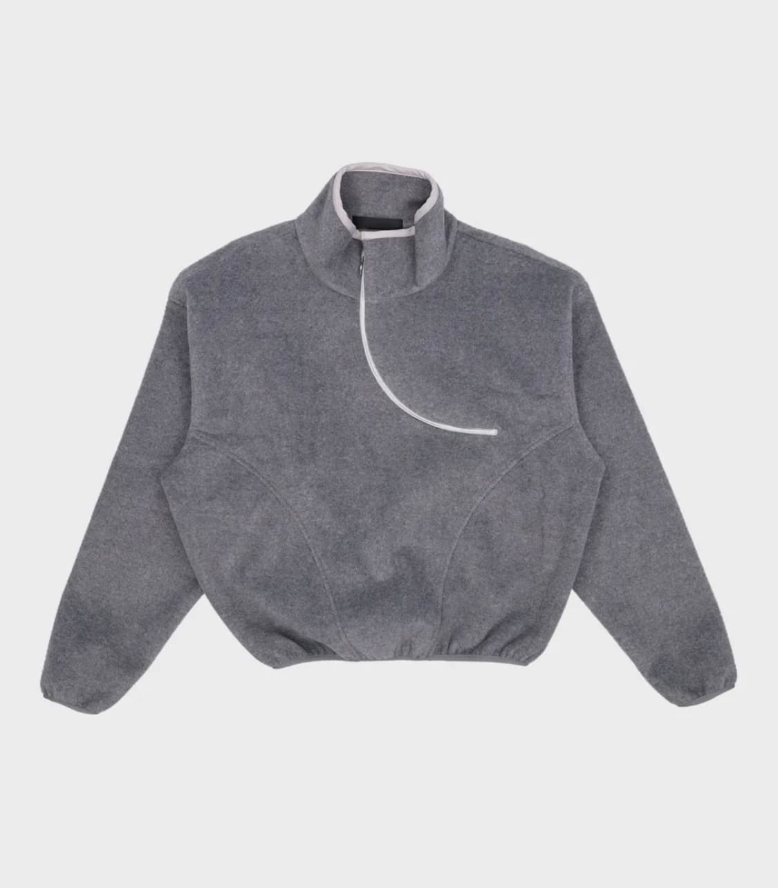 51PERCENT Curved zipper fleece 플리스 상품이미지1