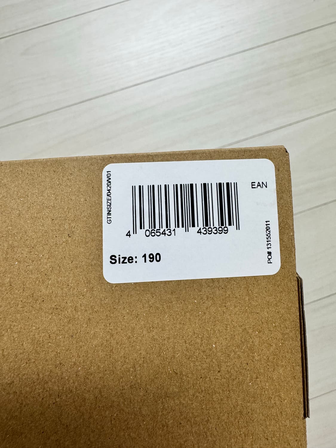 아디다스 이지 폼러너 오닉스 키즈 190 상품이미지6