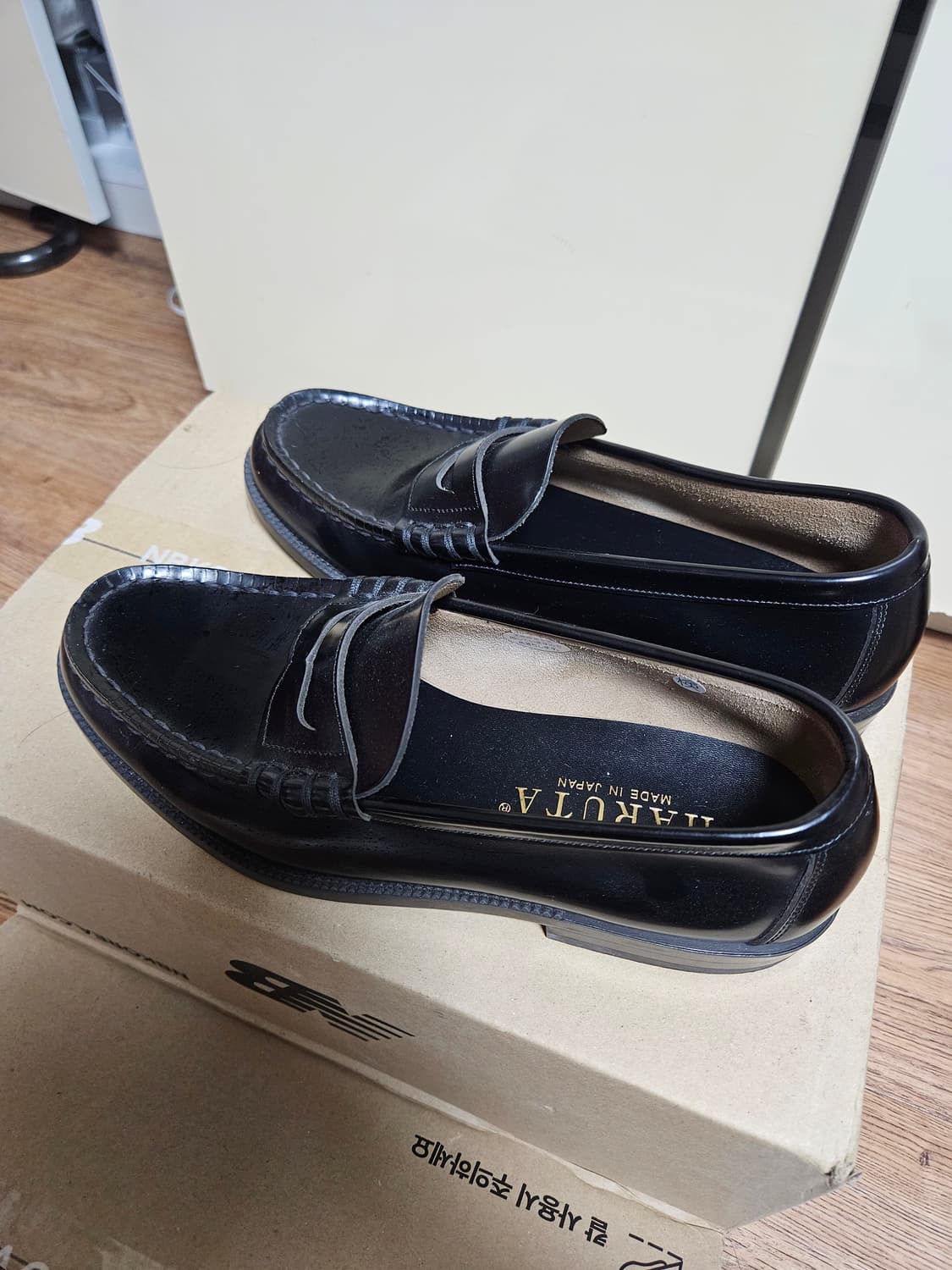 하루타 HS-906 블랙 페니로퍼 270 상품이미지1