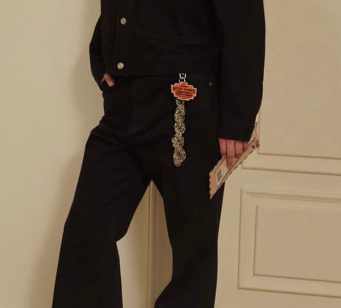 stu 체인 키링 오렌지 상품이미지1