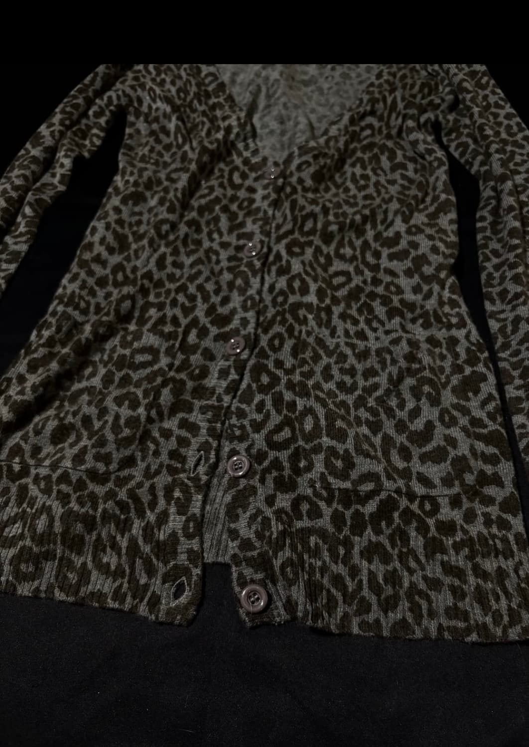 "Unknown" Leopard Cardigan 상품이미지3