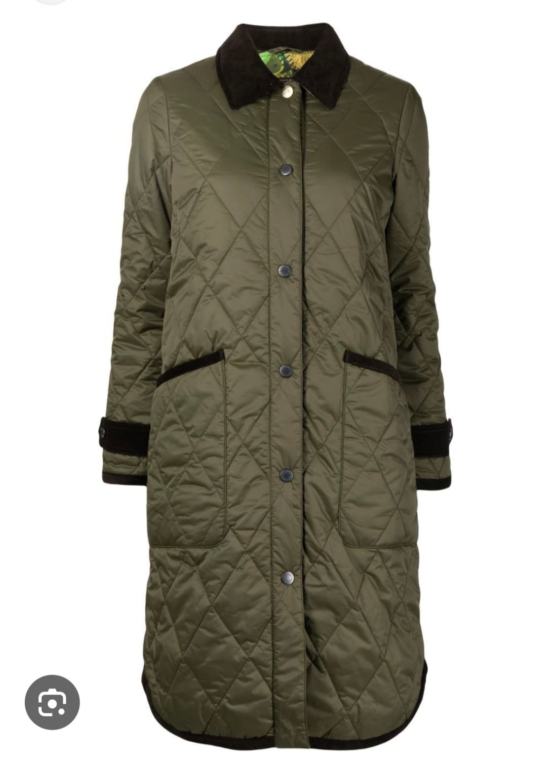 (정품) 바버 x 하우스 오프 해니크 혹스턴 퀄팅자켓 퀄팅코트 패딩 38 상품이미지1