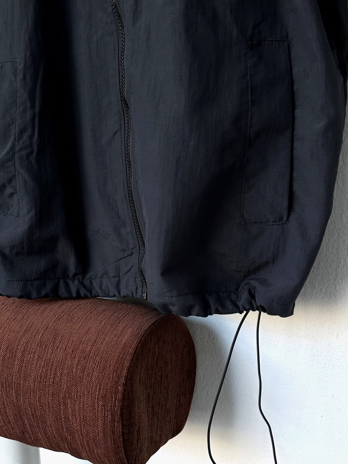 Inner fleece washed nylon utility parka 상품이미지3