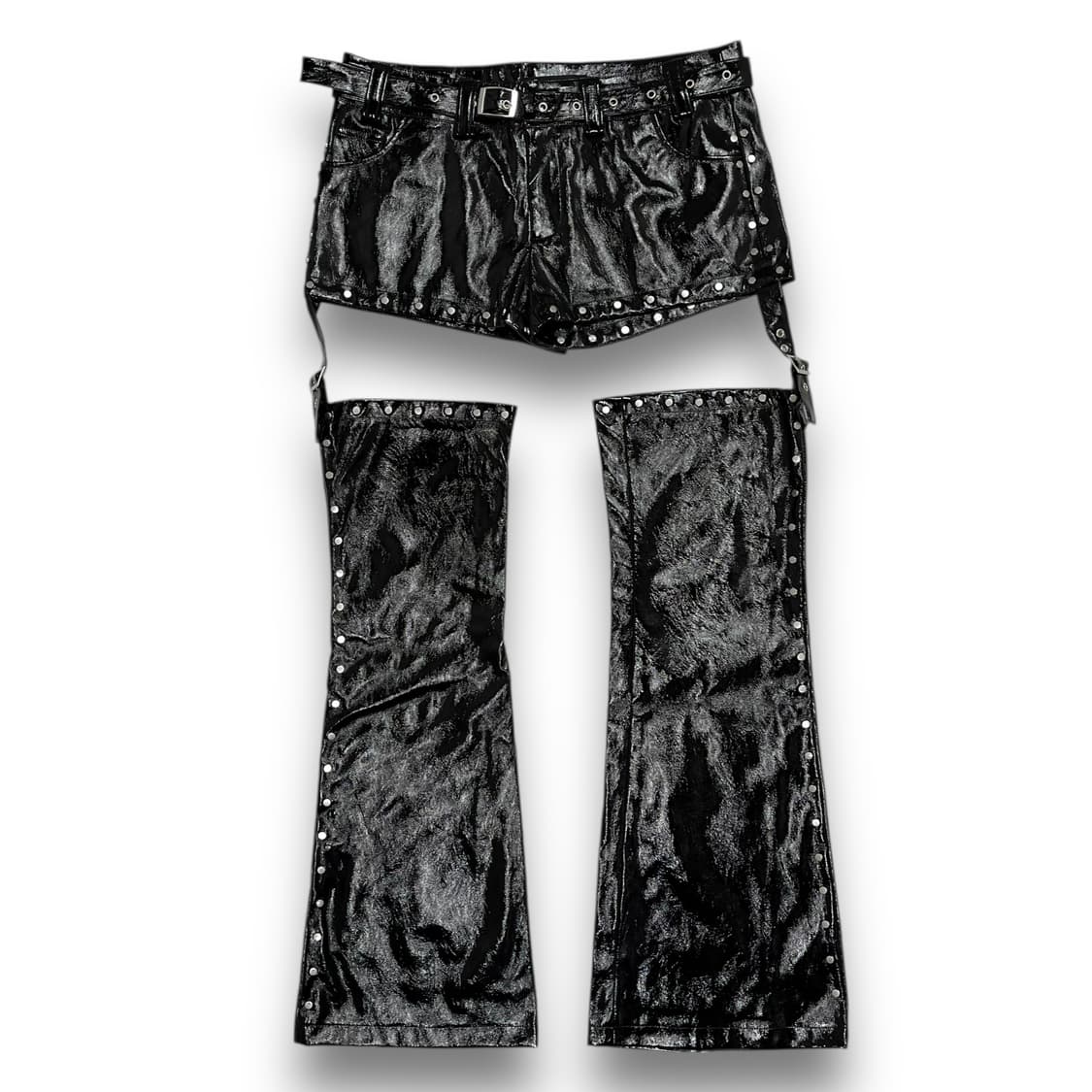 The KRIPT VERO CUTOUT Dark PANTS 상품이미지2