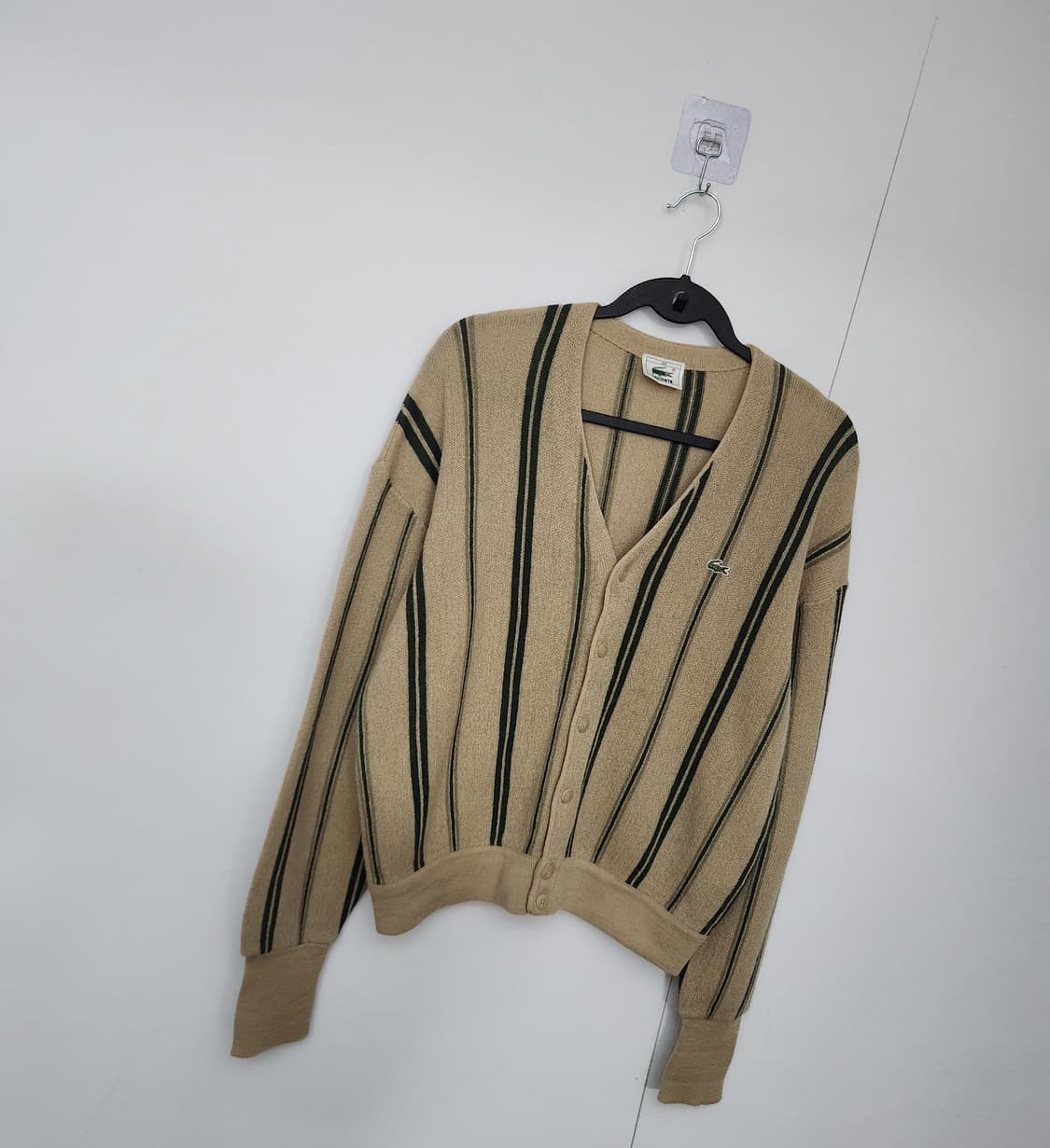 라코스테 100 니트가디건 브이넥가디건 상품이미지4