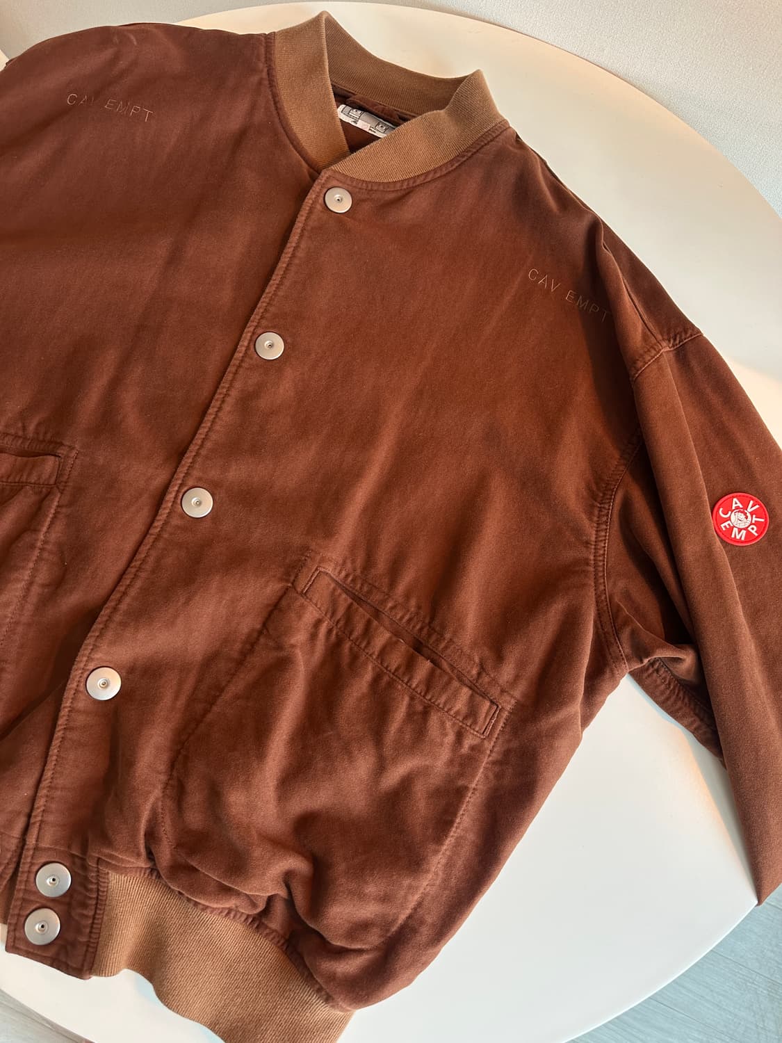 [판매] 카브엠트 코튼스냅 브라운자켓 상품이미지1