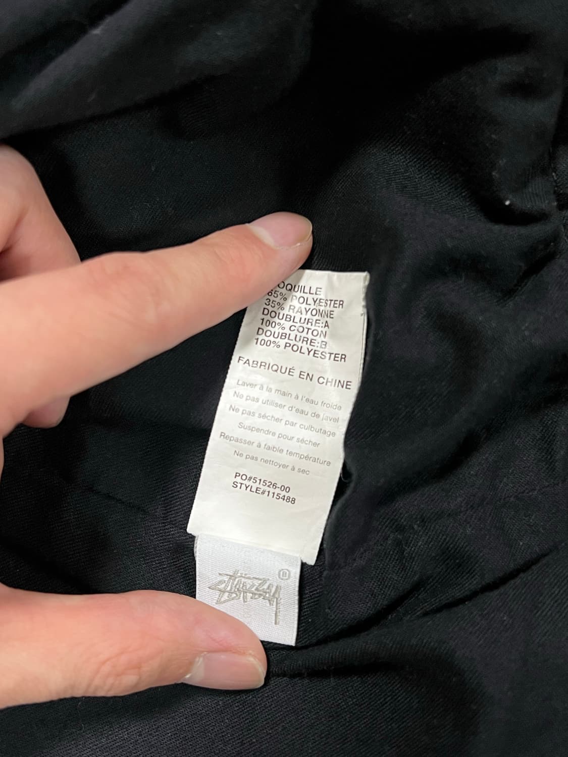 [M] 스투시 브라이언 자켓 상품이미지5