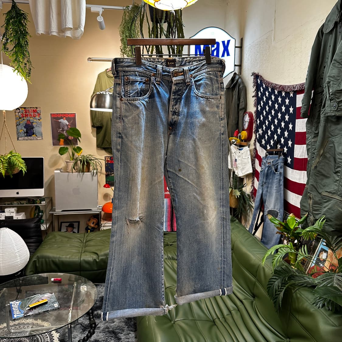 30s Lee Cow Boy 101 Distressed Jeans 상품이미지2