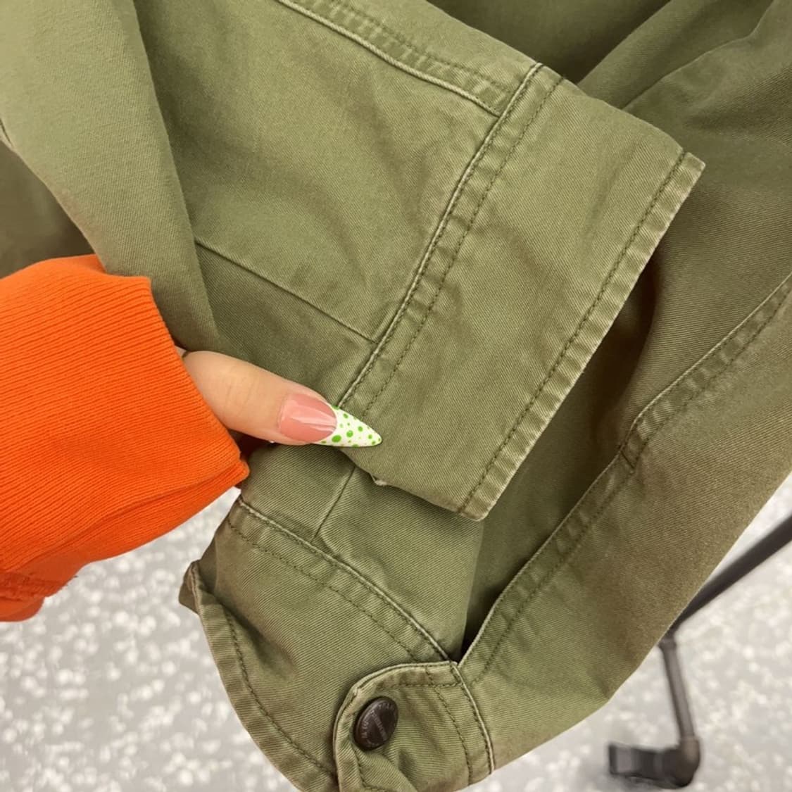 폴로 랄프로렌 빈티지 사파리 헌팅 워크 야상 자켓 L C08903 상품이미지7