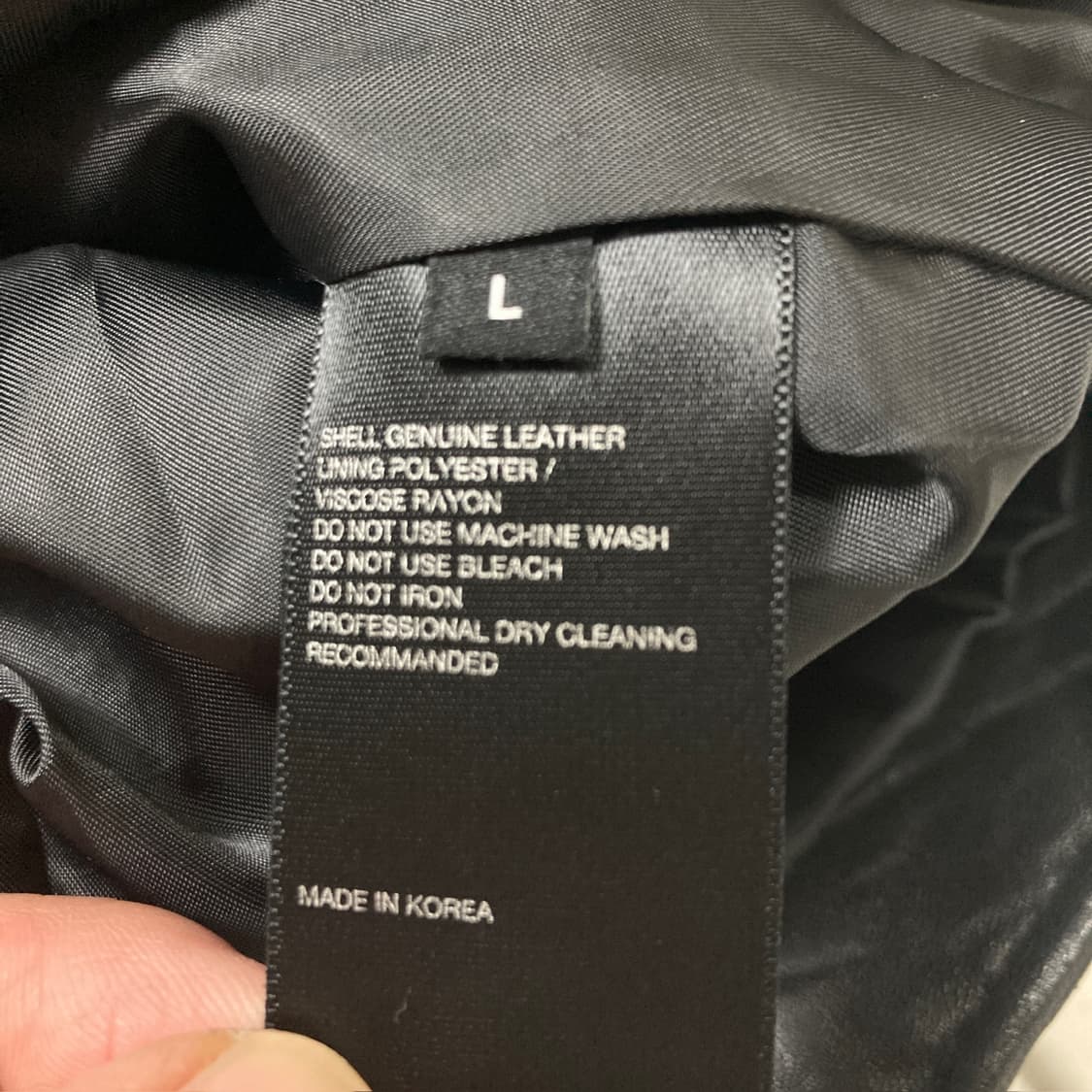 [L]비바스튜디오 리얼레더 자켓 0297 상품이미지7