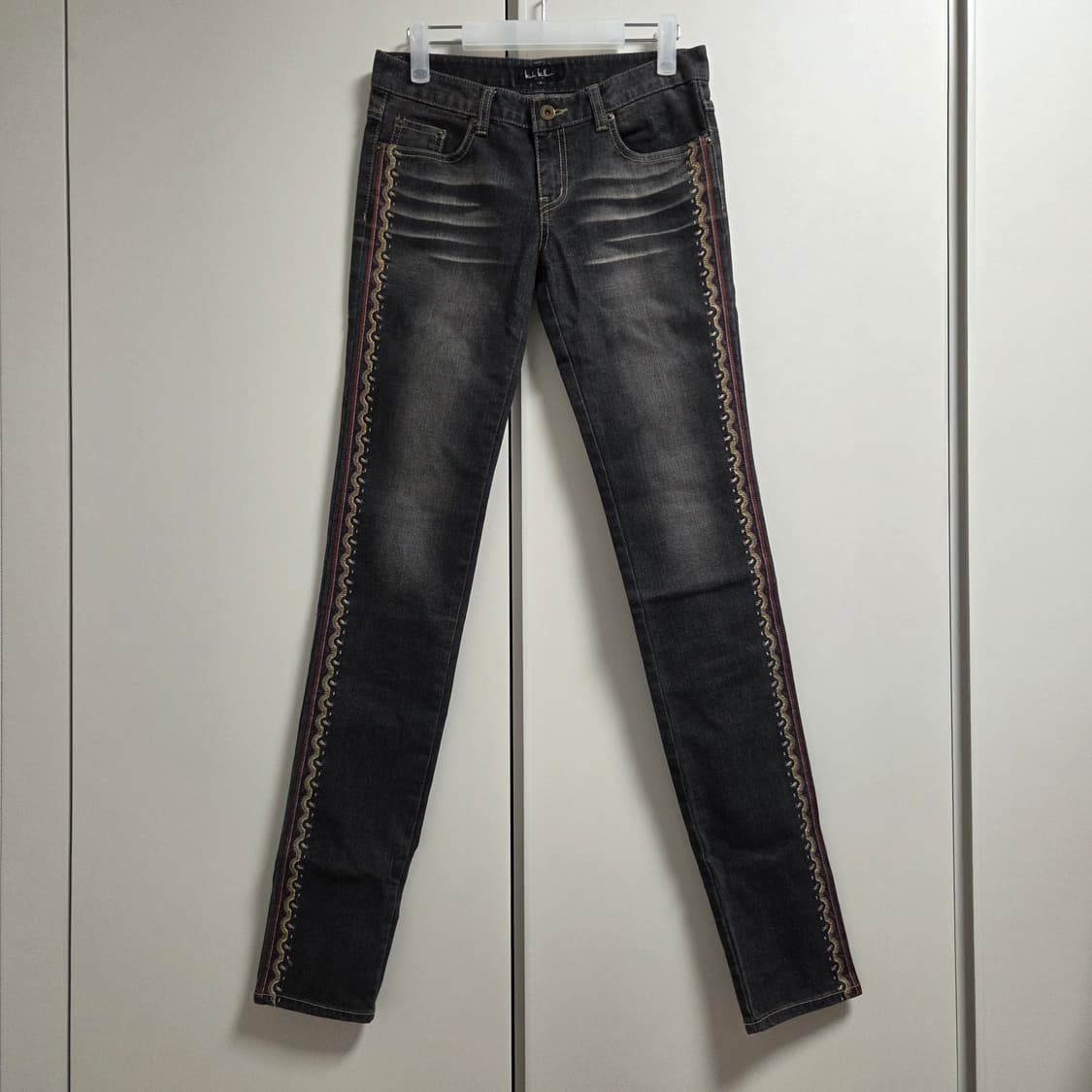 일본 빈티지 락 펑크 데님팬츠 청바지 28-29 상품이미지1